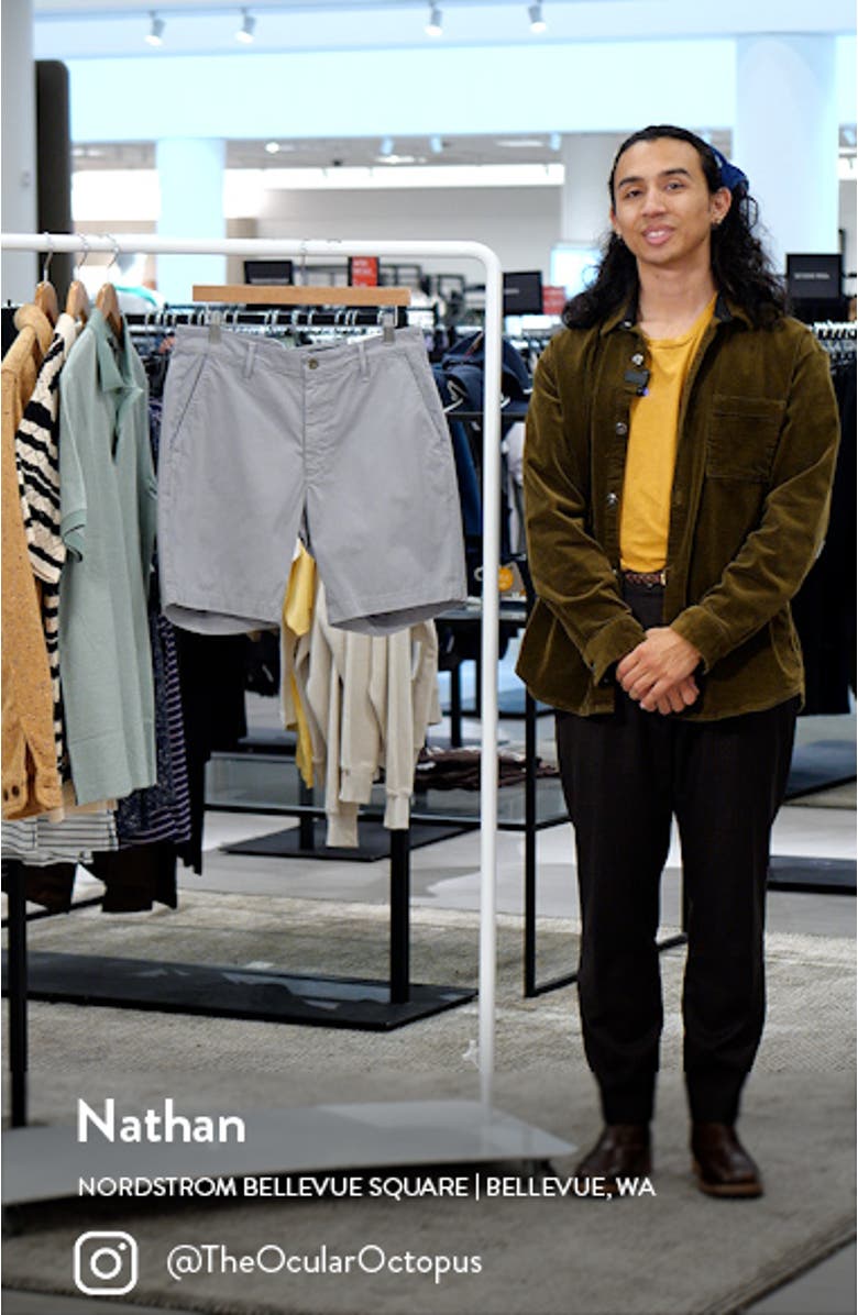 Wanderer Print Chino Shorts, sales video thumbnail