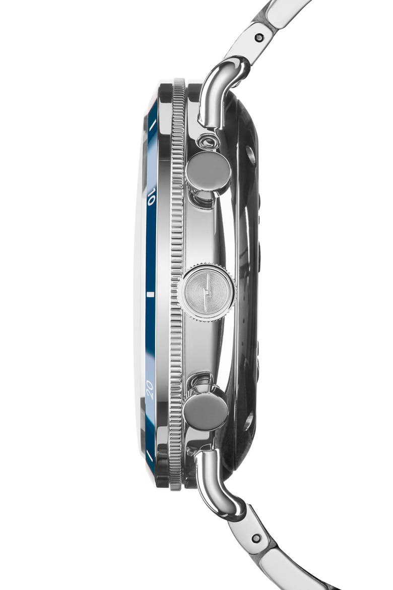 The Canfield Chrono Bracelet Watch, 45mm, Alternate, color, MIDNIGHTBL