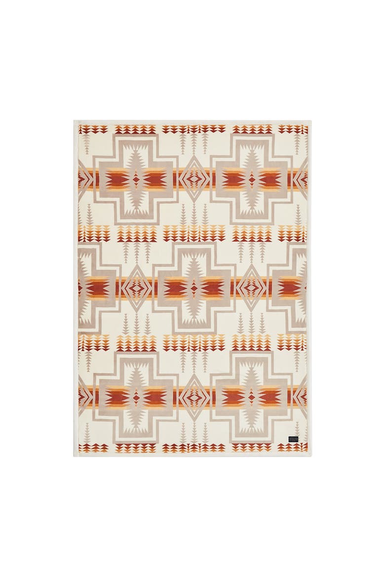 Harding Printed Plush Throw, Alternate, color, IVORY