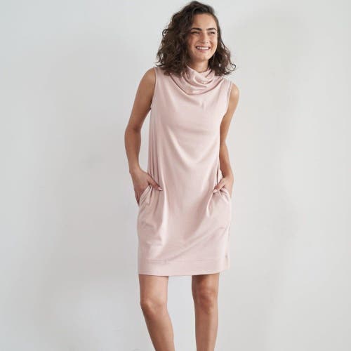 Eavolu Kakadu Sleeveless Tunic/dress In Rose Quartz