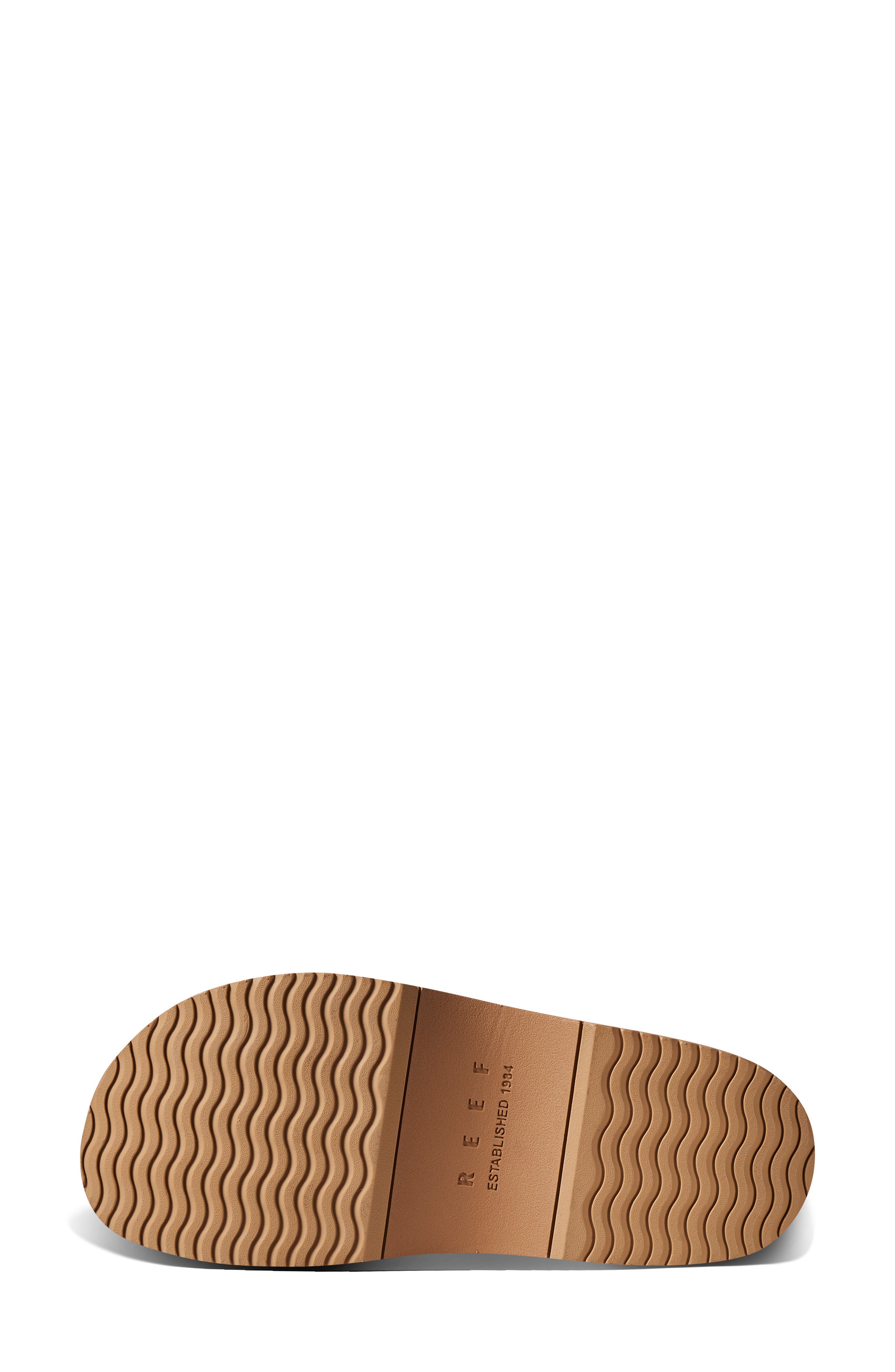 Reef Cushion Vista Skye Platform Clog, Alternate, color, Caramel