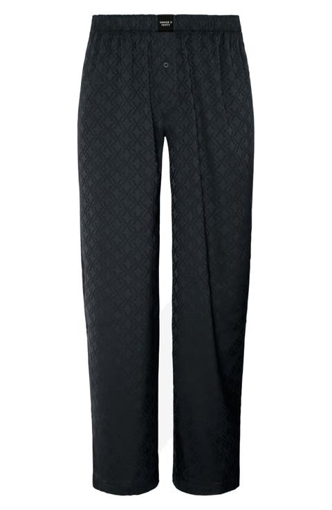 Savage X Satin Jacquard Sleep Pants