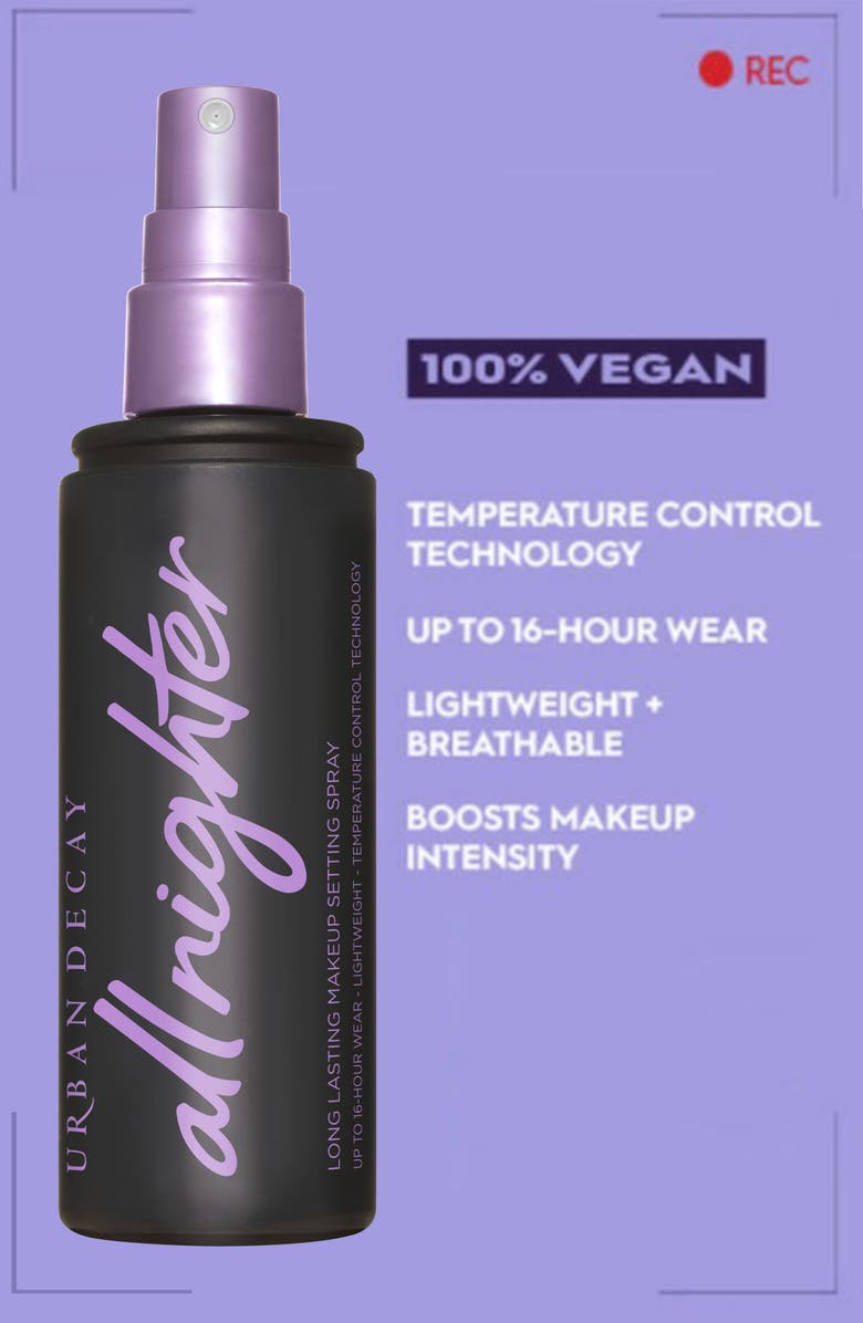 Urban Decay Double Team All Nighter Long Lasting Makeup Setting Spray Set USD $66 Value, Alternate, color,