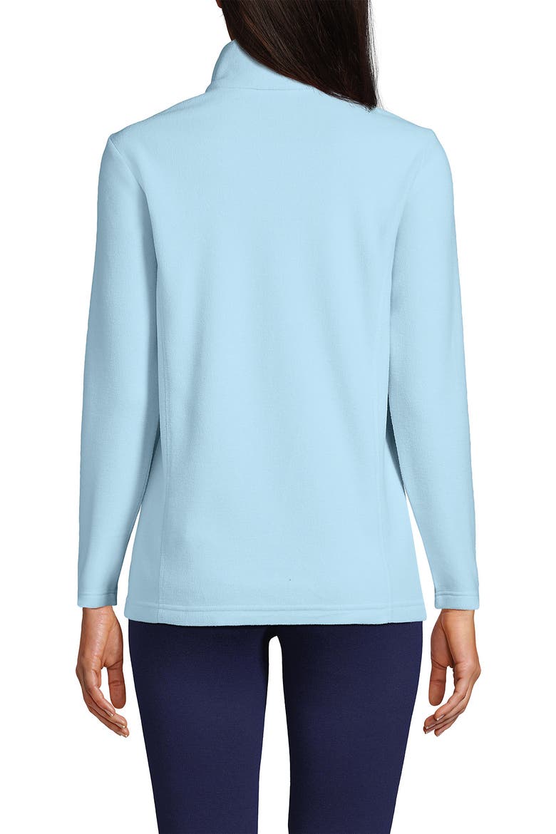 Anyweather Fleece Quarter Zip Pullover, Alternate, color, Subtle Blue