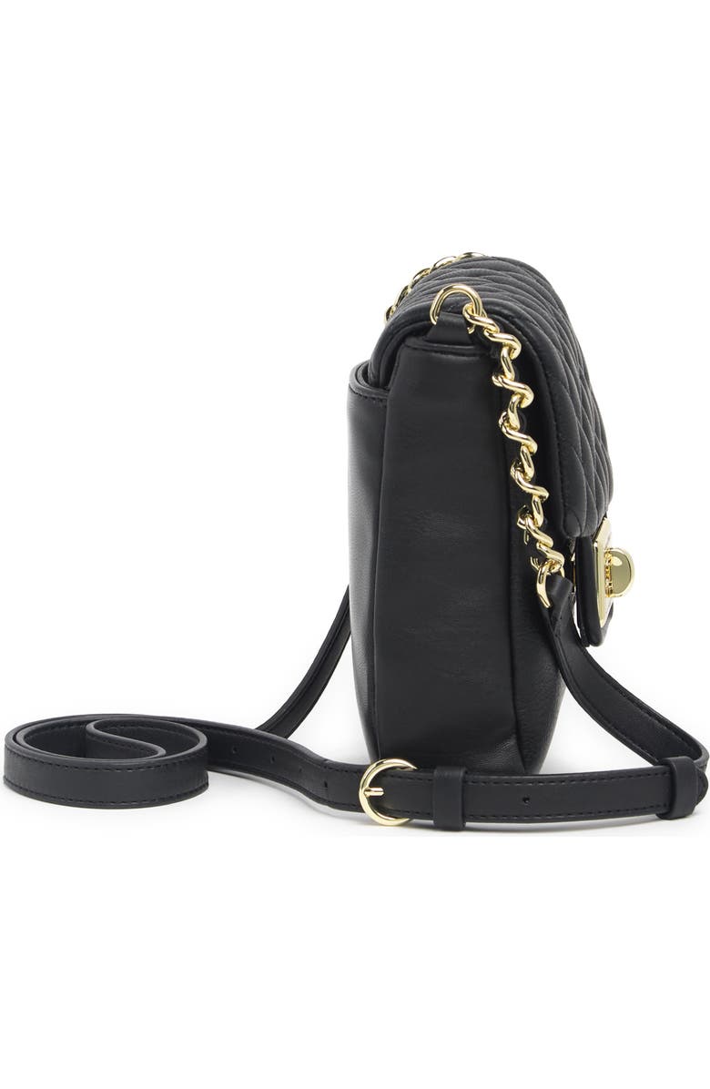 KARL LAGERFELD PARIS Agyness Leather Crossbody Bag, Alternate, color,