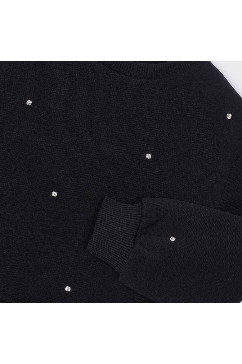 Love Sweatshirt, Alternate, color, Black