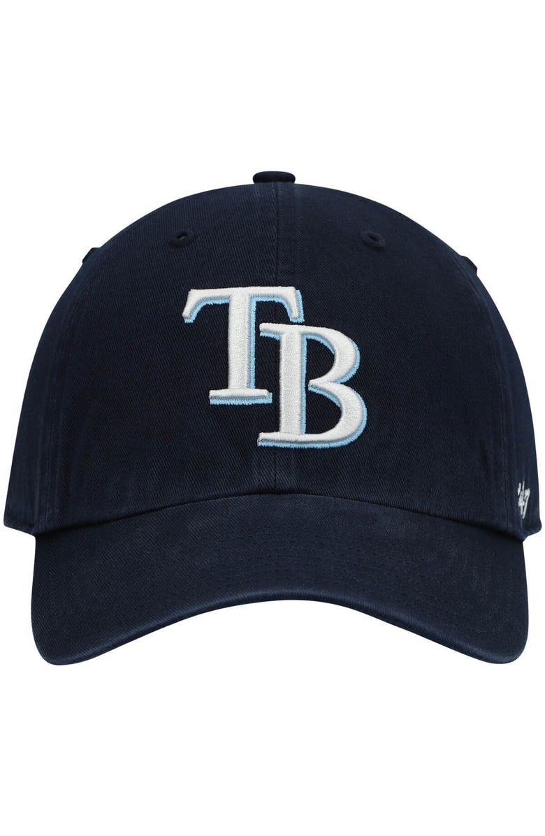 '47 Men's '47 Navy Tampa Bay Rays Clean Up Adjustable Hat, Alternate, color, Navy