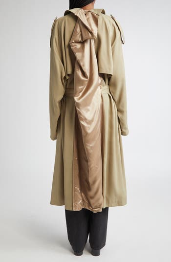 MM6 Maison Margiela Convertible Trench Coat | Nordstrom