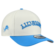 New Era Men's New Era Cream Detroit Lions Upside Down 9FIFTY A-Frame Snapback Hat