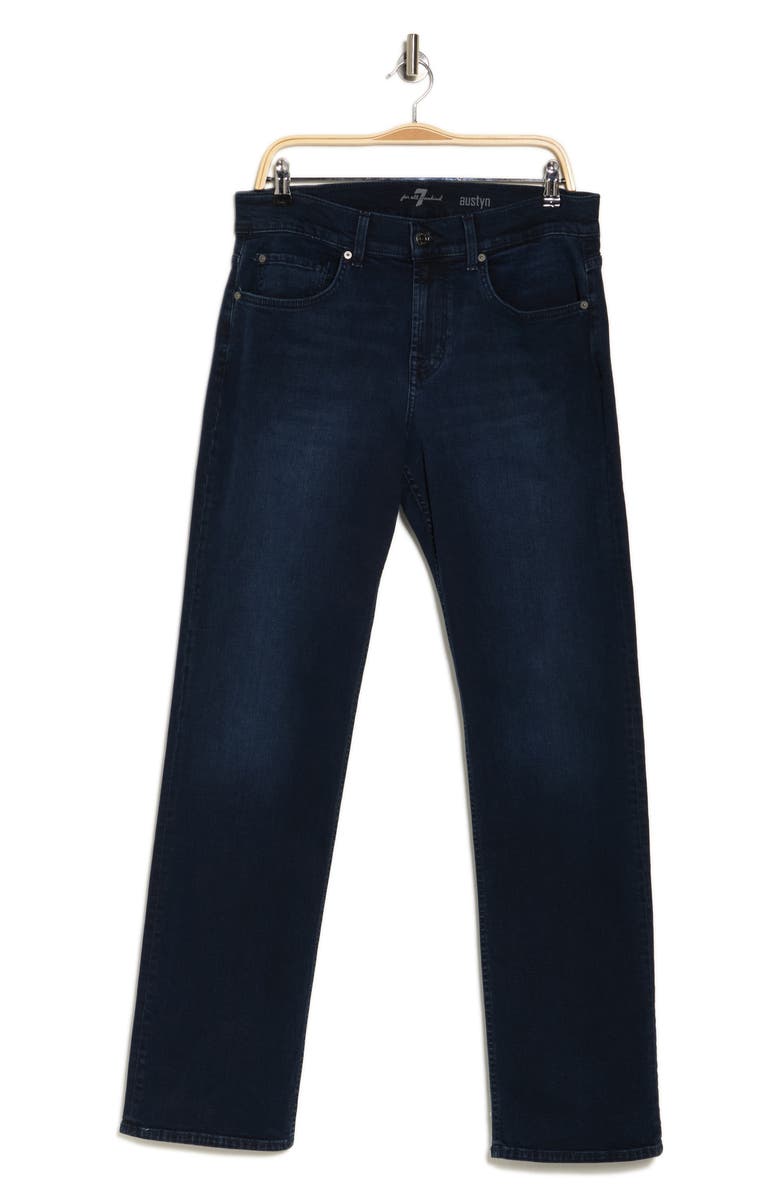 7 For All Mankind Austyn Straight Leg Jeans, Alternate, color, River Water