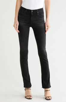 AG Mari Mid Rise Slim Straight Leg Jeans