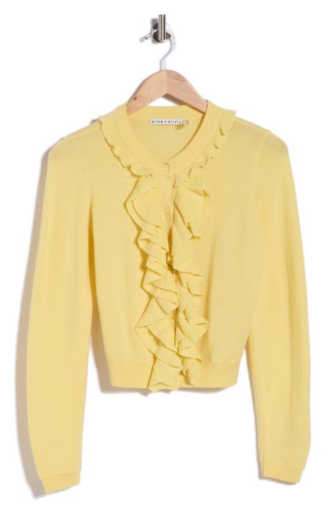 Dollie Ruffle Trim Cardigan