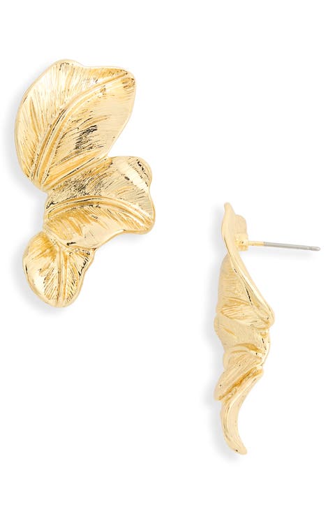 Medium Flower Stud Earrings