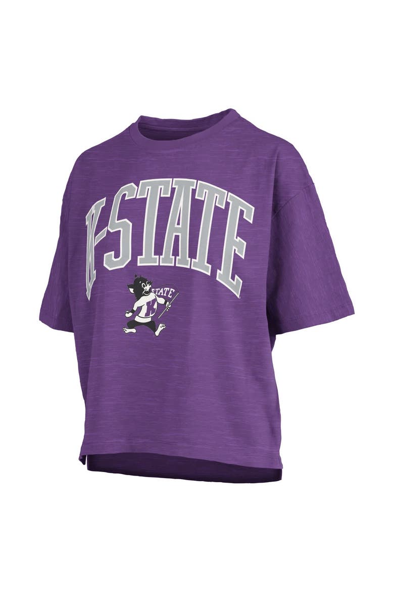 Women's Pressbox  Purple Kansas State Wildcats Nelson T-Shirt, Alternate, color, Purple
