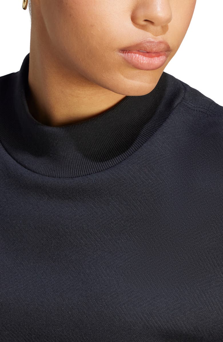 adidas Cotton Crewneck Sweatshirt, Alternate, color, 