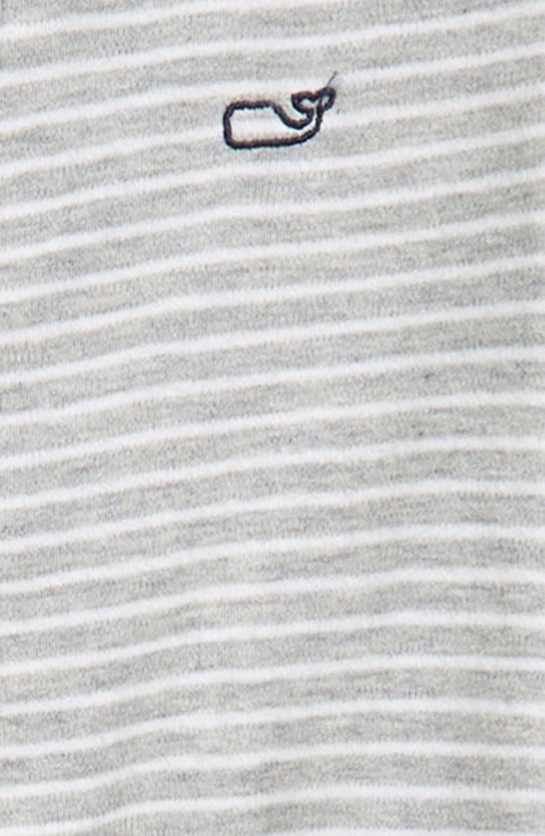 vineyard vines Stripe Pima Cotton Footie, Alternate, color, 