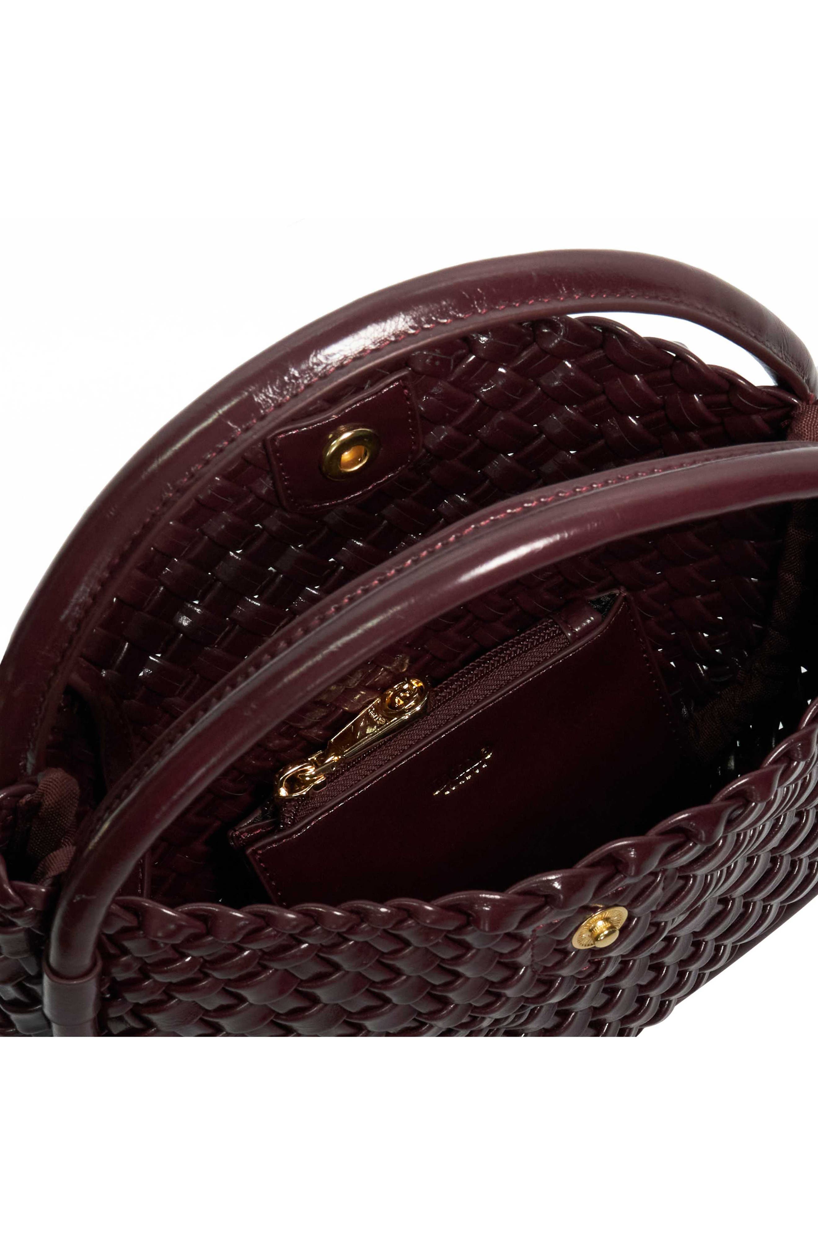 Dinideliberate Top Handle Bag, Alternate, color, BURGUNDY