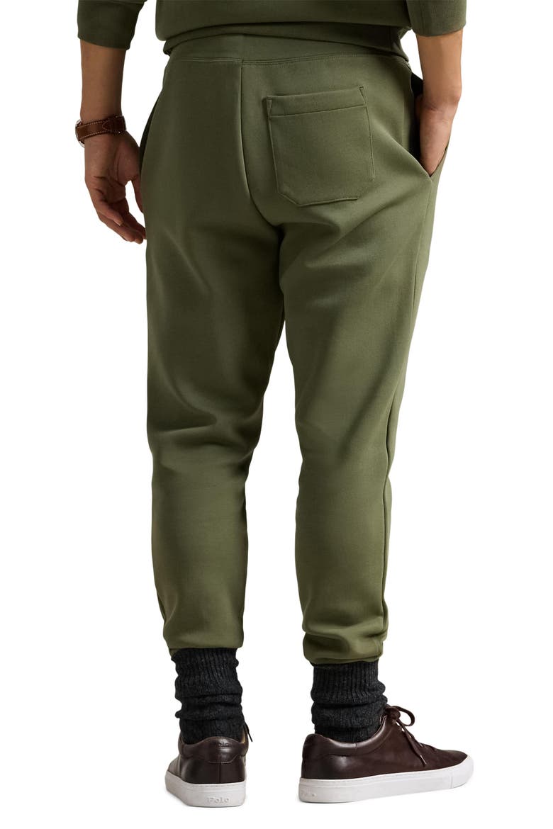 Double Knit Cotton Blend Joggers, Alternate, color, THERMAL GREEN