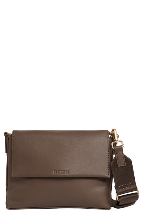 Selena Leather Crossbody Bag