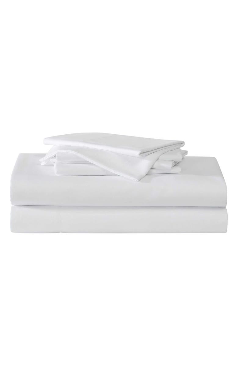 Eddie Bauer Logan Cotton Sheet Set, Main, color, White