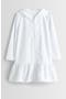 Kids' Hooded Long Sleeve Terry Cover-Up Dress