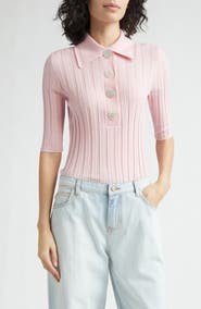 NACKIYÈ Sugarman Rib Wool Merino Polo
