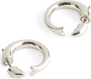 Madewell Fish Split Hoop Earrings