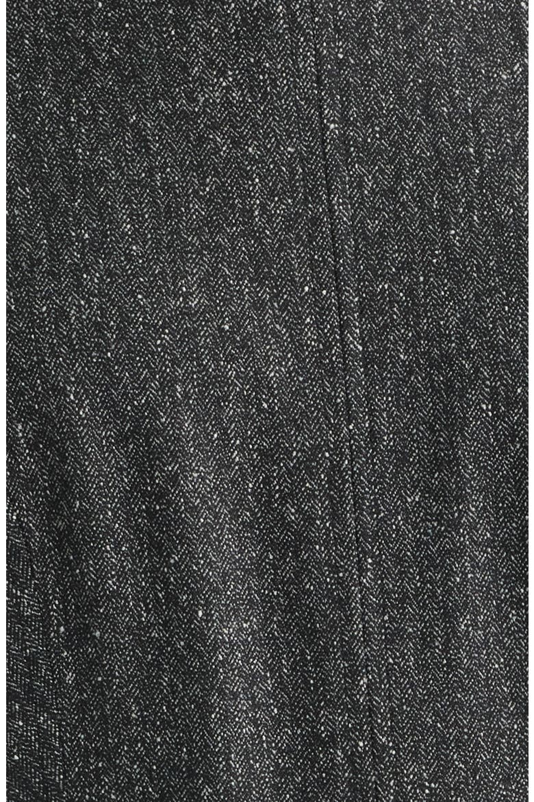 Belted Sleeveless Midi Dress, Alternate, color, SALT PEPPER