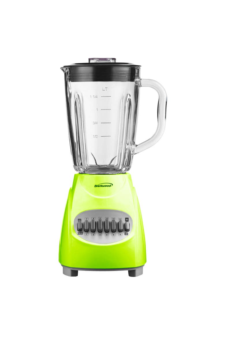 12-Speed Blender with Plastic Jar, Main, color, Green