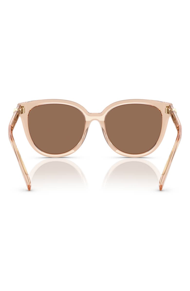 Tory Burch 56mm Phantos Sunglasses, Alternate, color, Transparent