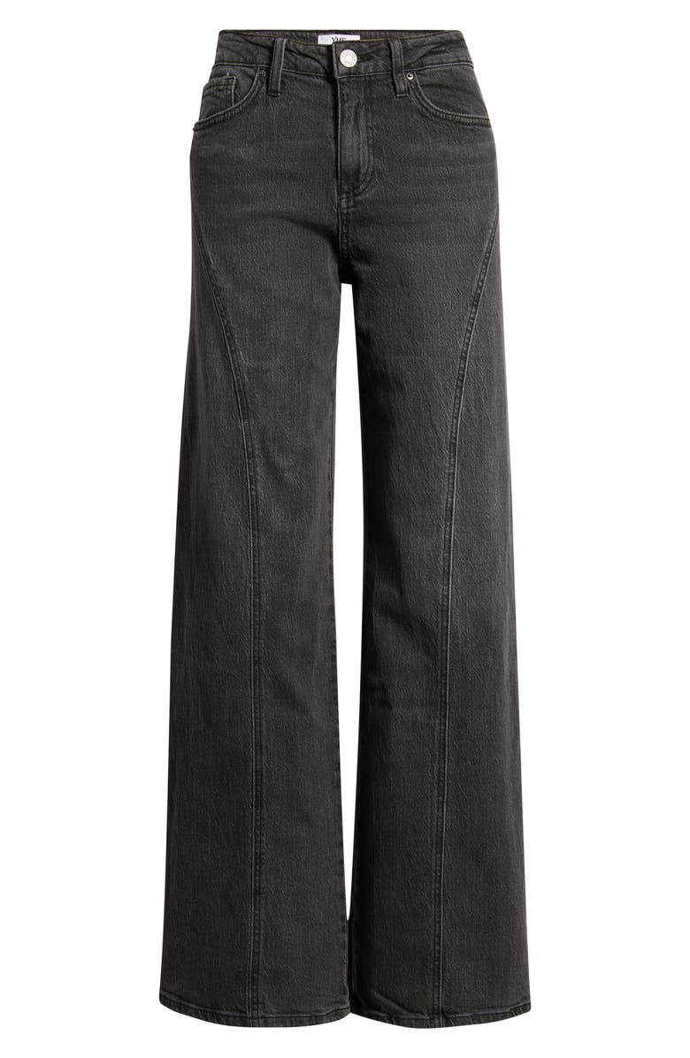 YMI Bella Seam Detail Wide Leg Jeans, Main, color,