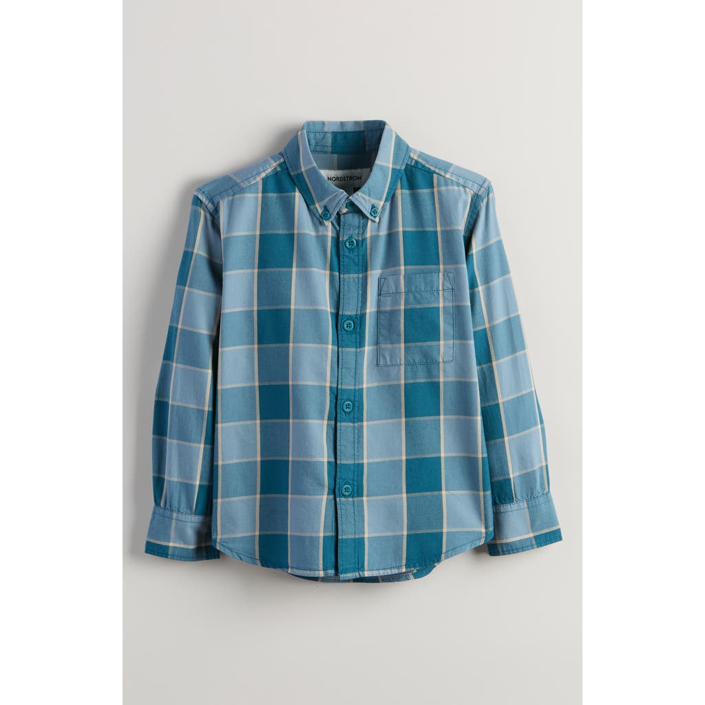 Nordstrom Kids' Plaid Button-up Shirt In Multi