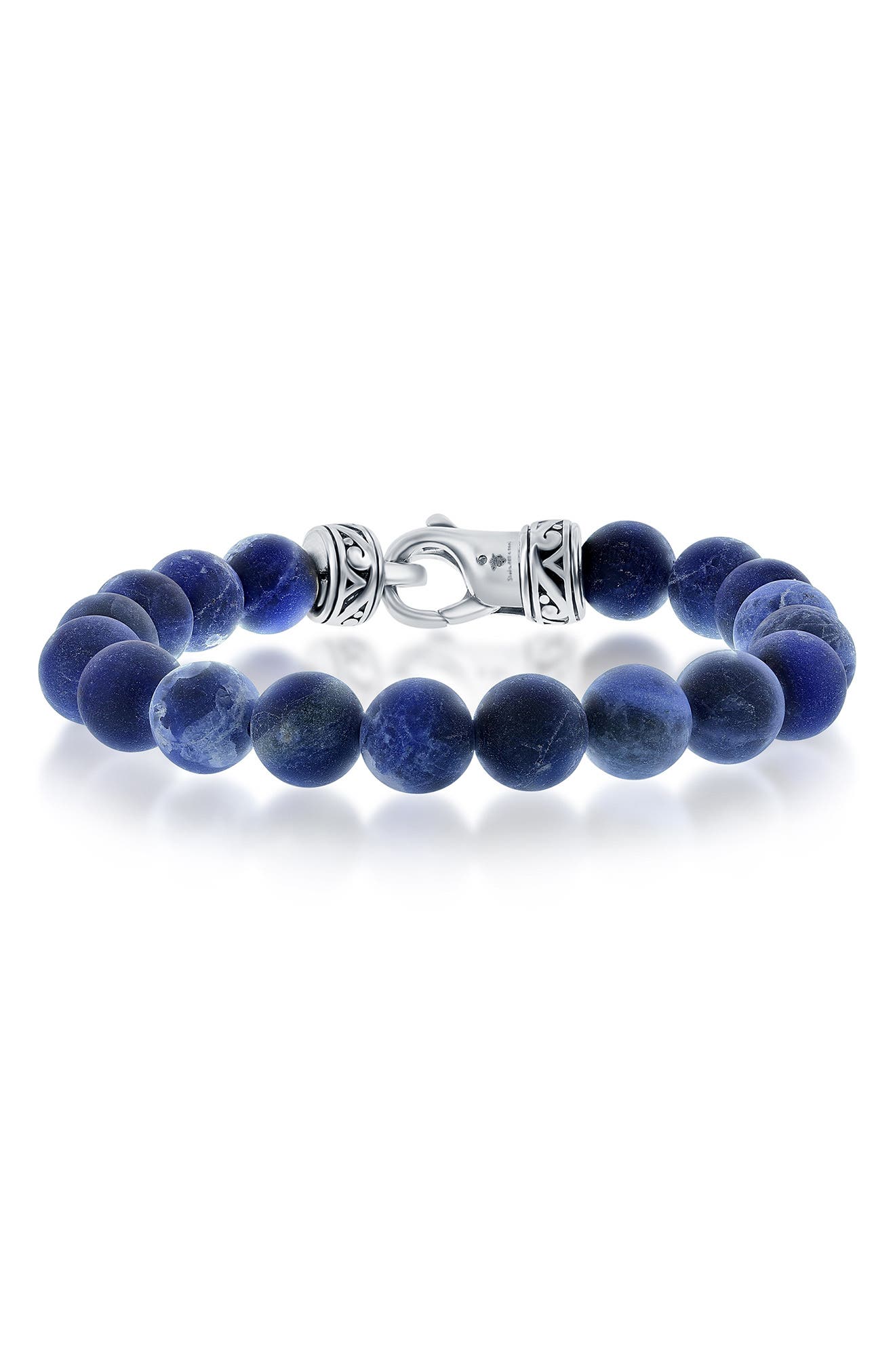 BLACKJACK Sodalite Beaded Bracelet