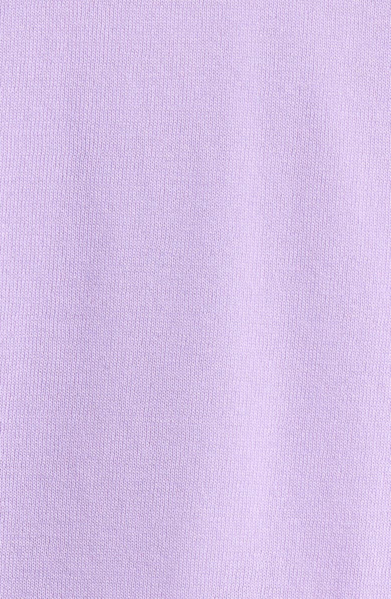 KASPER Self Edge Open Front Cardigan, Alternate, color, Lavender Mist