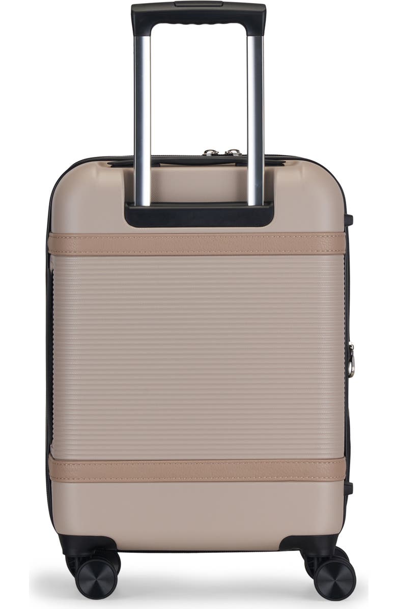 bugatti Wellington Hardside Carry-on Luggage with TSA Lock, Alternate, color, Cookie