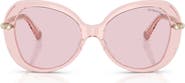 Swarovski 55mm Butterfly Sunglasses
