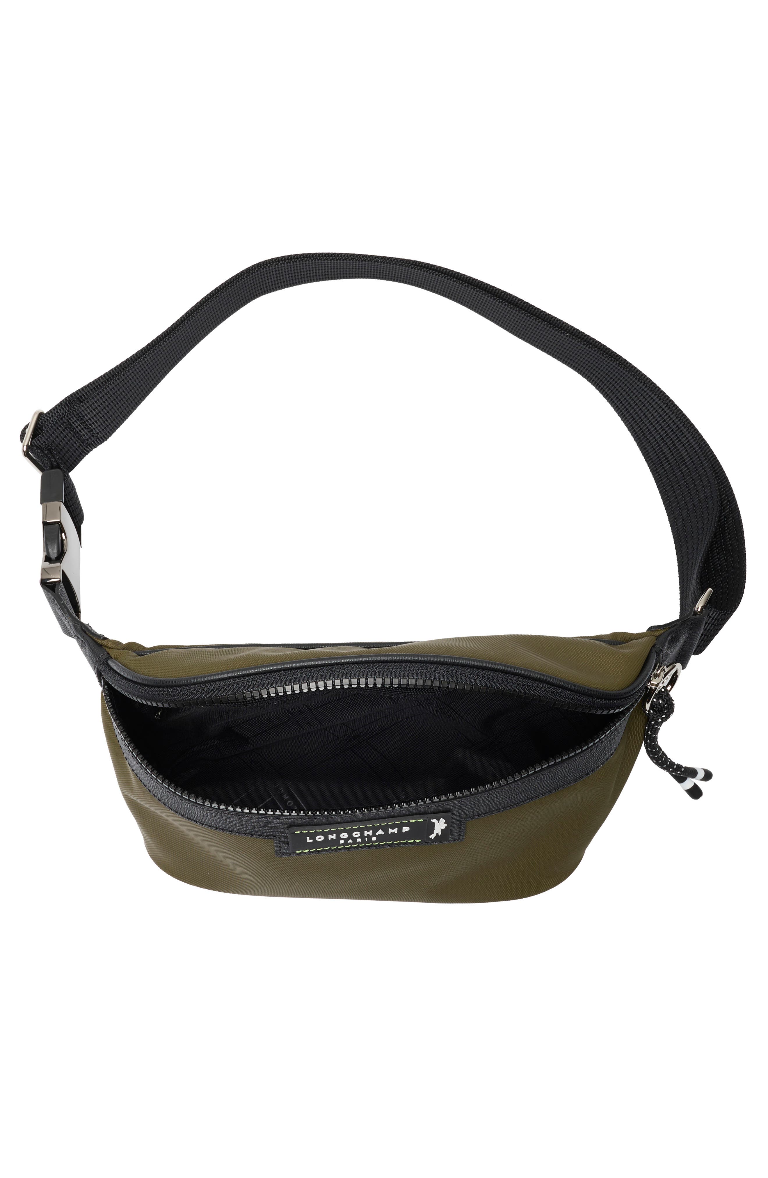 Medium Le Pliage Energy Recycled Nylon Belt Bag, Alternate, color, KHAKI