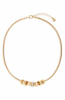 NORDSTROM RACK Floating Disc Frontal Necklace