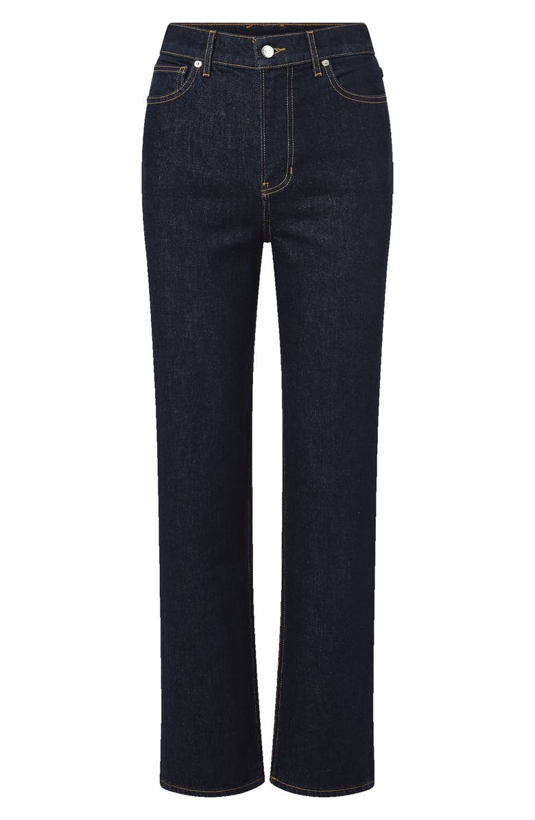 Veronica Beard Leah Straight Leg Jeans, Alternate, color, Indigo Rinse