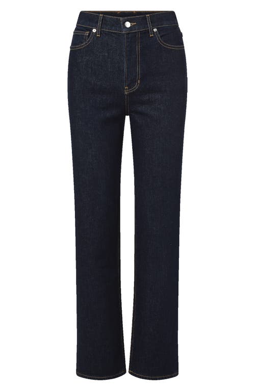 Veronica Beard Leah Straight Leg Jeans In Blue