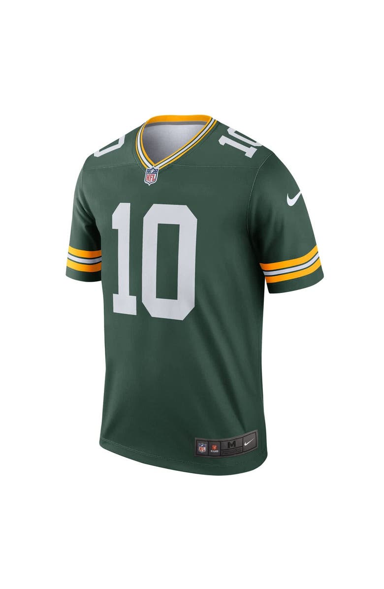 Nike Men's Nike Jordan Love Green Green Bay Packers  Legend Player Performance Top, Alternate, color, Green