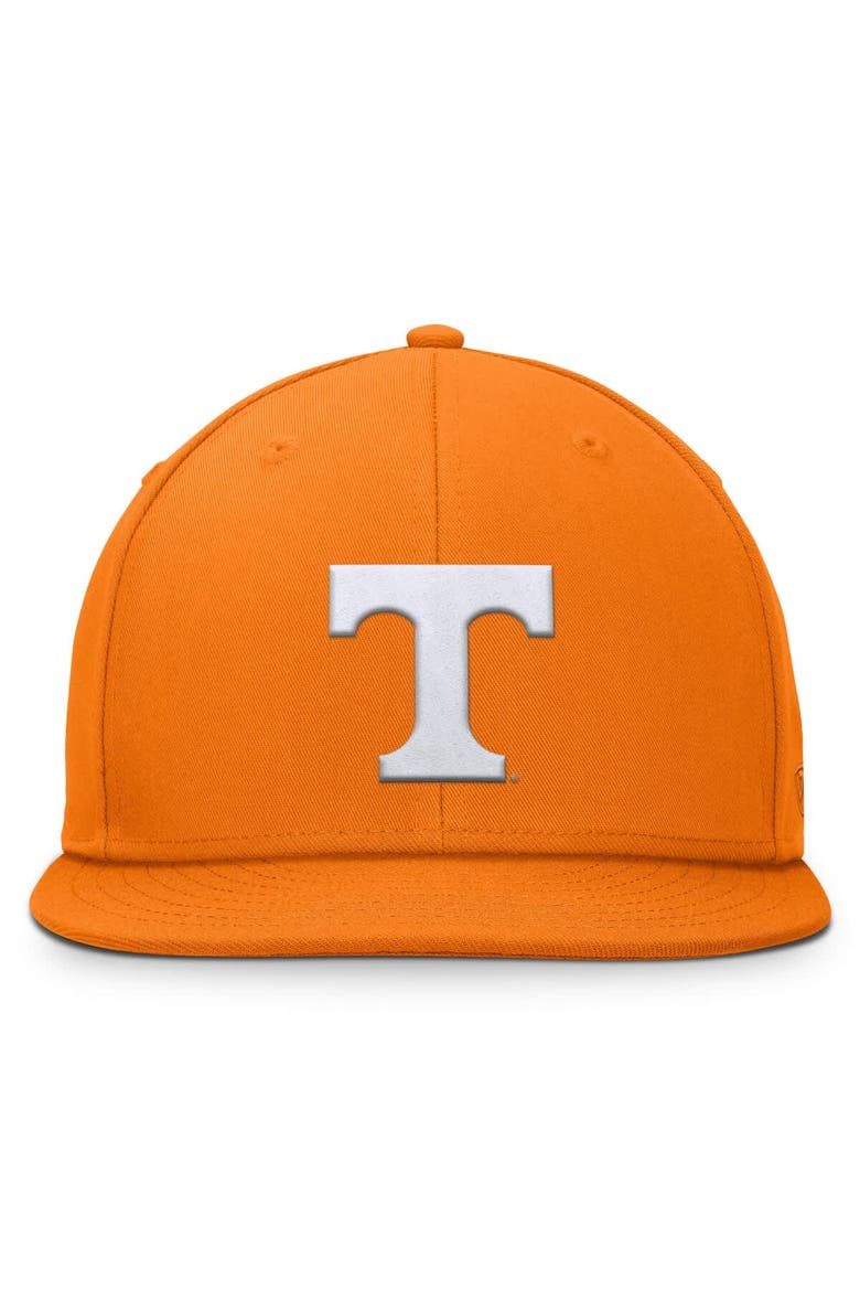 Men's Top of the World Tennessee Orange Tennessee Volunteers Fundamental Snapback Hat, Alternate, color, Tennessee Orange
