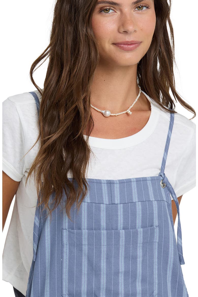 Wild Pursuit Stripe Shortalls, Alternate, color, BLUE SMOKE