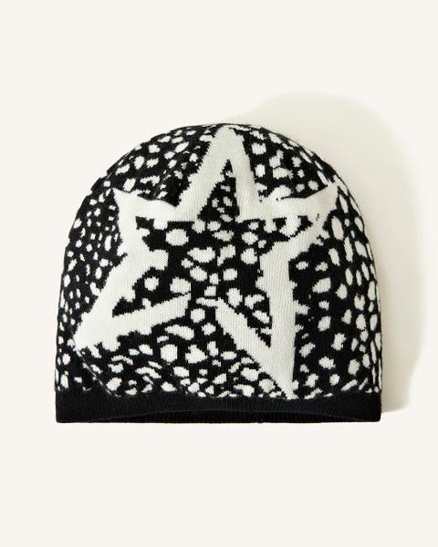 Wool Jacquard Beanie