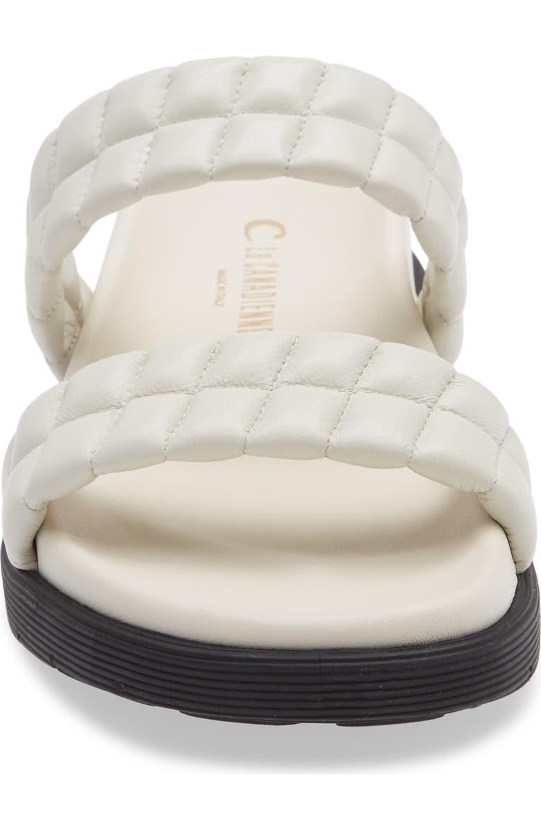 La Canadienne Rockwell Slide Sandal, Alternate, color, Off White