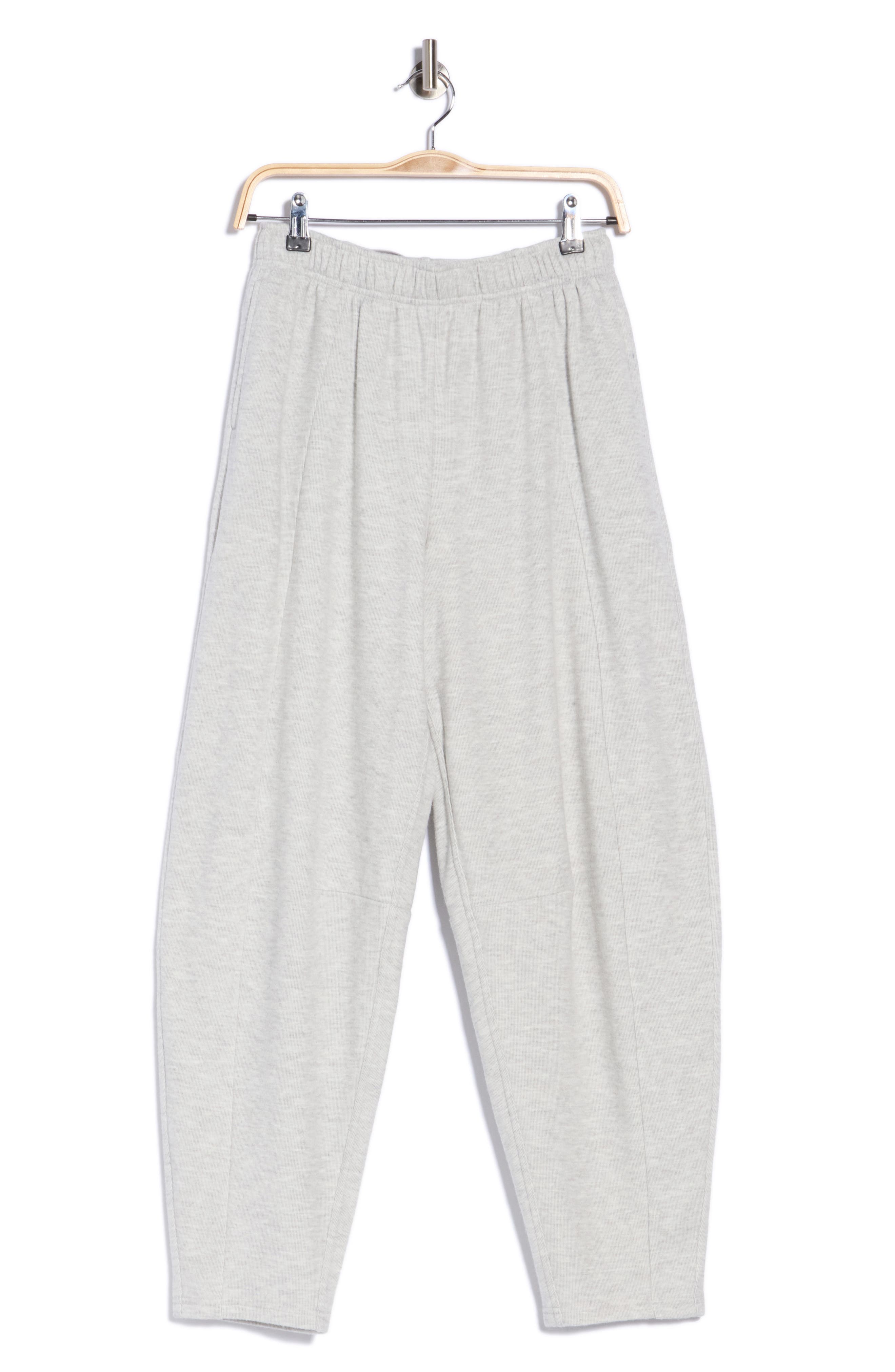 Aspen Ribbed Barrel Leg 7/8 Pants