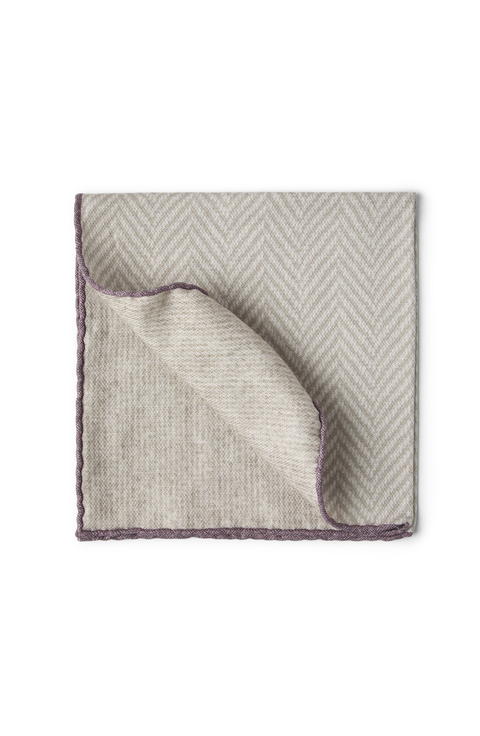 Chevron pocket square