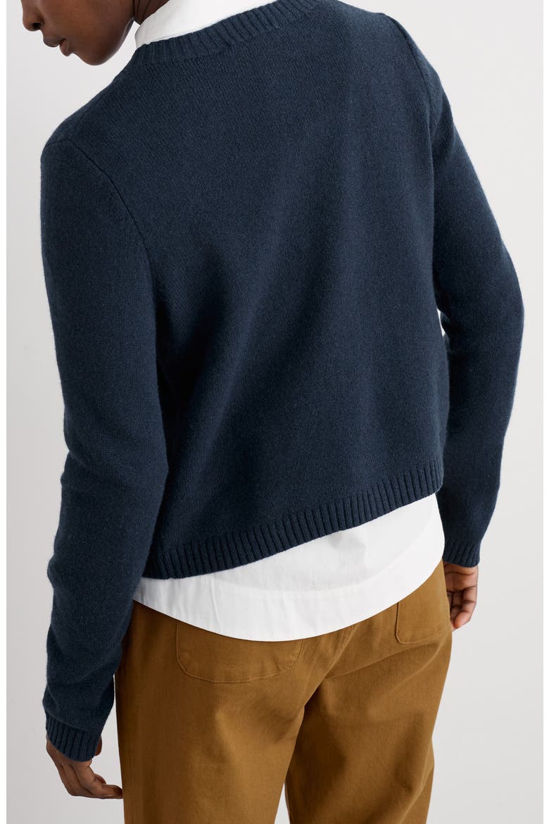Tern Tide Merino Wool Blend Cardigan, Alternate, color, MARITIME