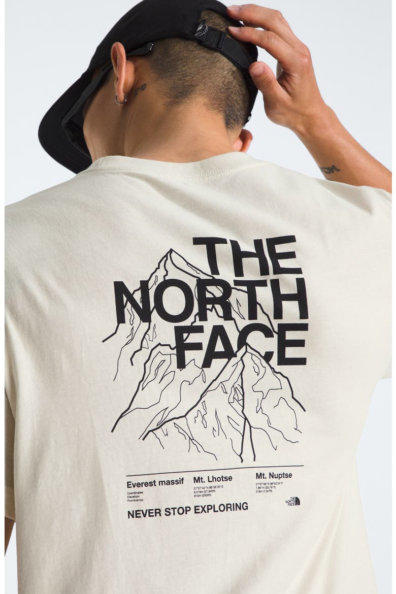 Evolution Half Dome Mountain Graphic T-Shirt, Alternate, color, WHITE DUNE