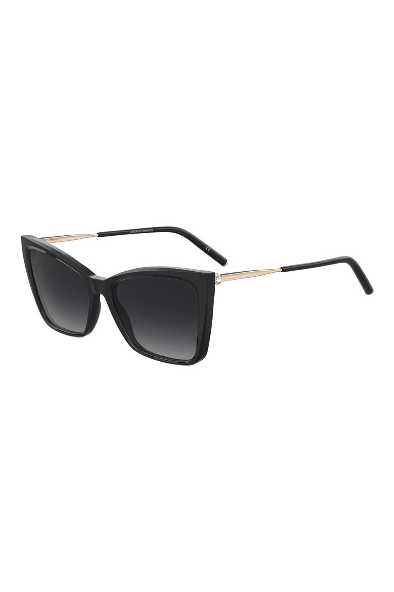 57mm Cat Eye Sunglasses, Alternate, color, 02M2-9O